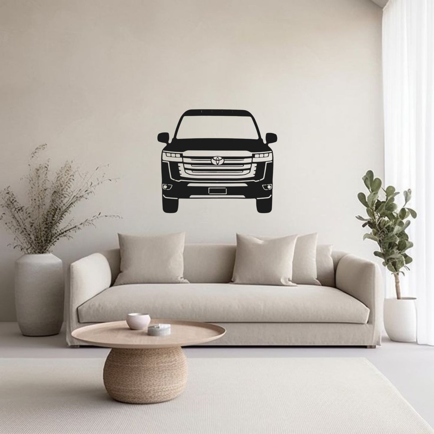 Luxury Car Wall Decor - LC300 Metal Art