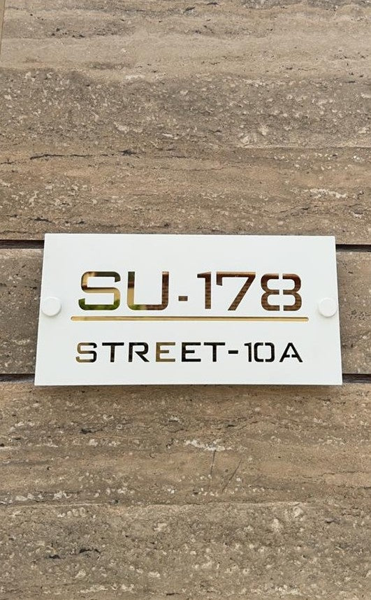 Premium Personalized House Name Plates