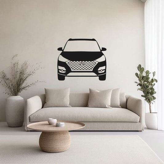 Hyundai Tucson Metal Wall Décor | Premium Automotive-Inspired Art